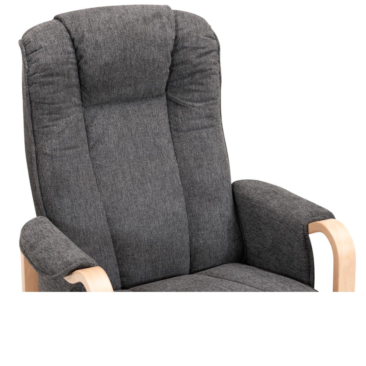 Cardiff hvilestol med regulerbar rygg | Brego tekstil