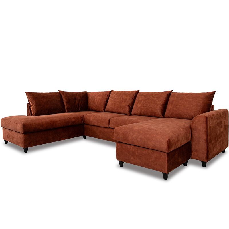 Archie Oppsett 3 U-sofa hjørnesofa Adore Fuji 323x213