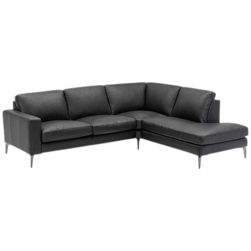 Una hjørnesofa i ekte skinn Madras Hud 247x208 cm- Velg farge