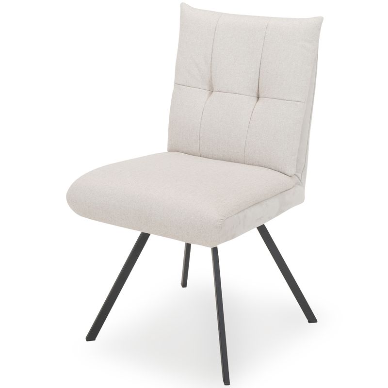 Astra spisestol med ergonomisk bevegelig rygg og sving velg Movie tekstil