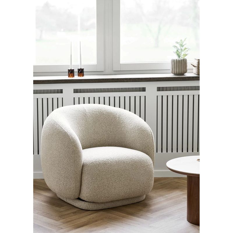 Hawkes hvilestol med sving – sand | House Nordic