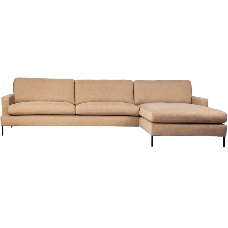 Crosby 3 seter sofa 2,5N dyp m/sjeselong 324x198 Fluff One Storm