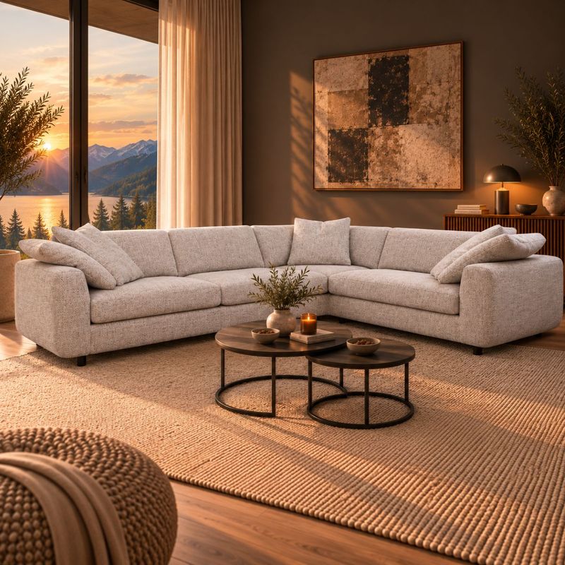 Motive stor hjørnesofa  386x265 cm | Oasis Tekstil