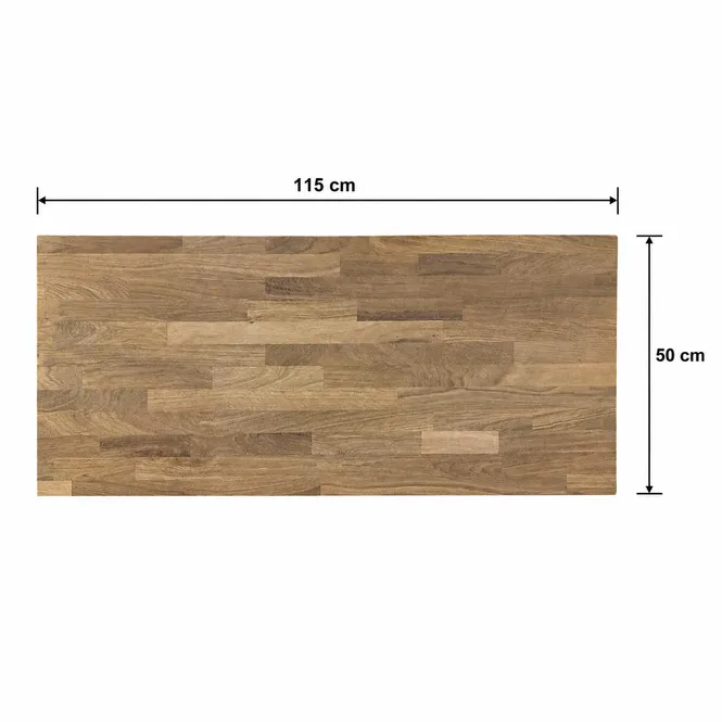 Hovedbilde Sophisticate 50x115cm ileggsplate massiv heltre hvitoljet eik