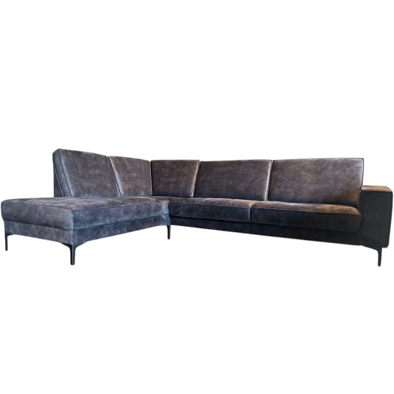 Brussel Hjørnesofa 2538 med åpen ende 294 cm x 210 cm Adore Fuji