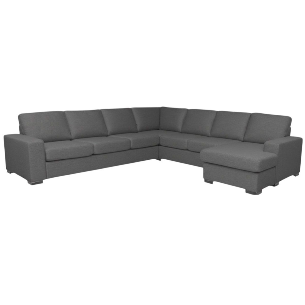 Vega Stor U-hjørnesofa vendbar 286x286cm - Storm tekstil
