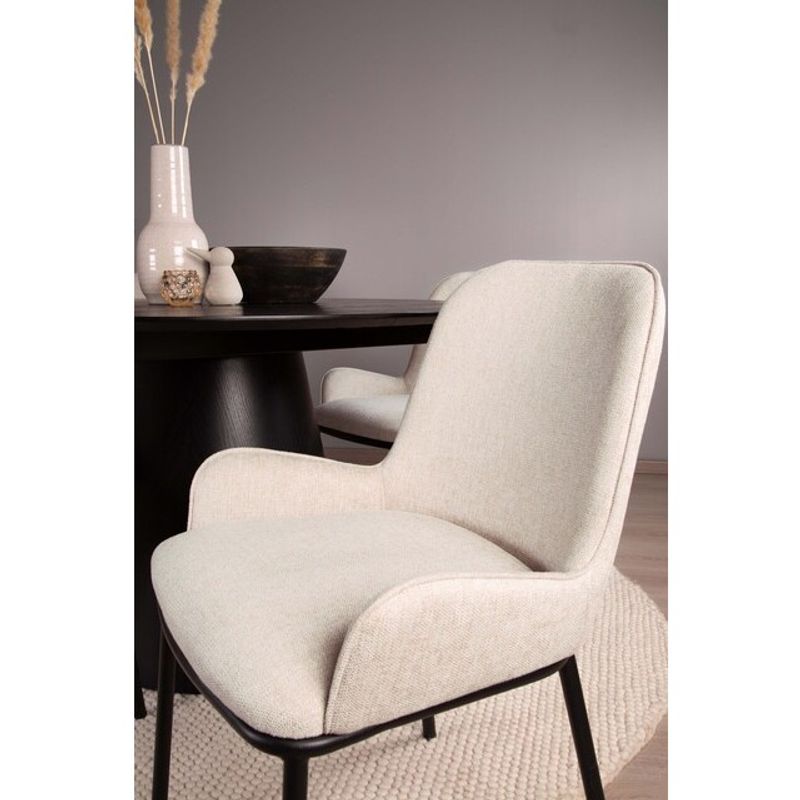 Whitney Spisestol beige
