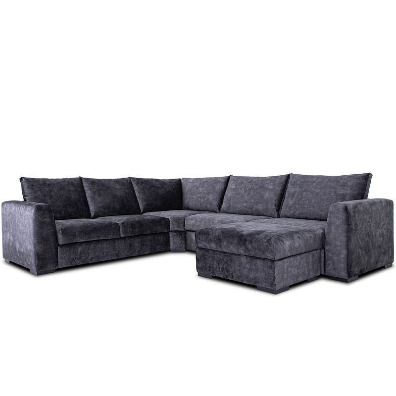 Chill hjørnesofa 315x275 cm - Adore Fuji velur