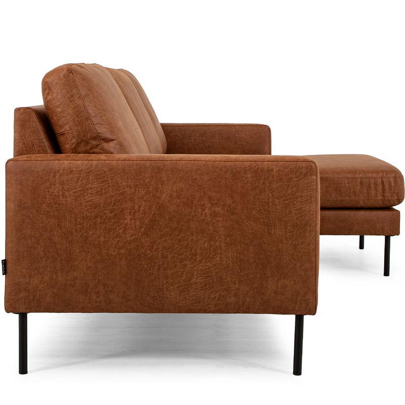 Dublin oppsett 1 3 seter sofa 231 cm med sjeselong Colorado ECO 