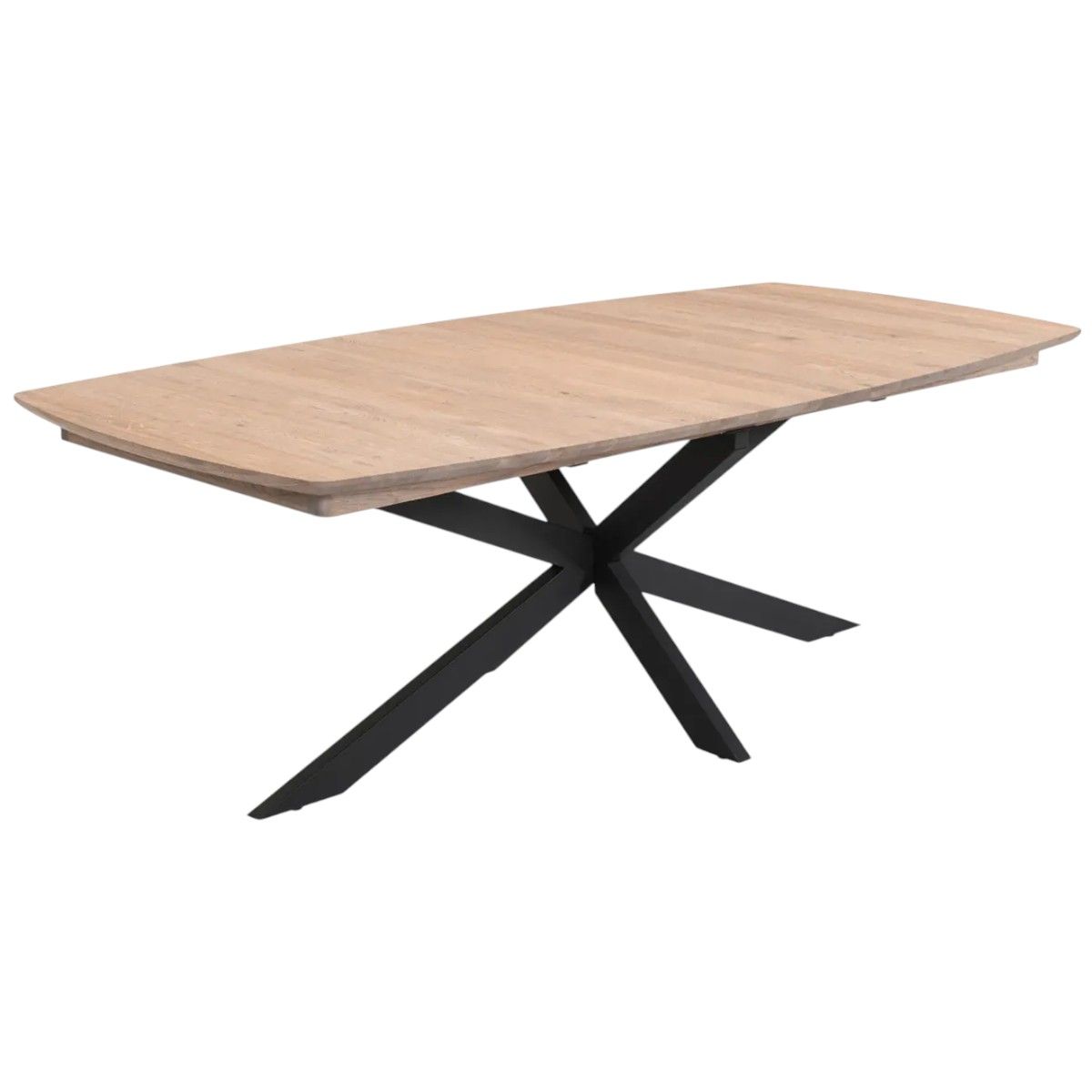 Vector spisebord i heltre eik med uttrekk - 230/300x110 | Skagen Studio