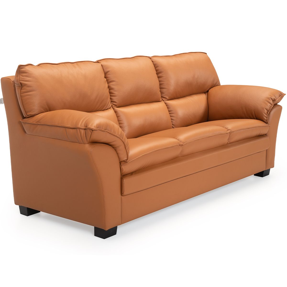 Palma 3 Seter Ekte Skinnsofa 215cm