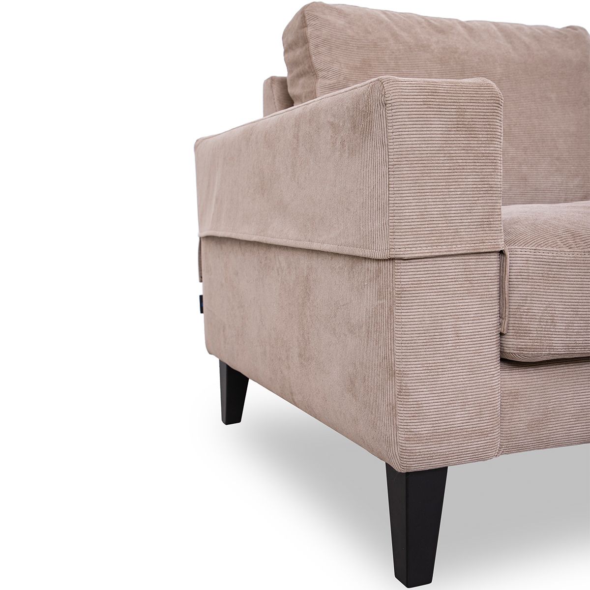 Lemon 3,5 seter sofa Wave cordfløyel 230cm