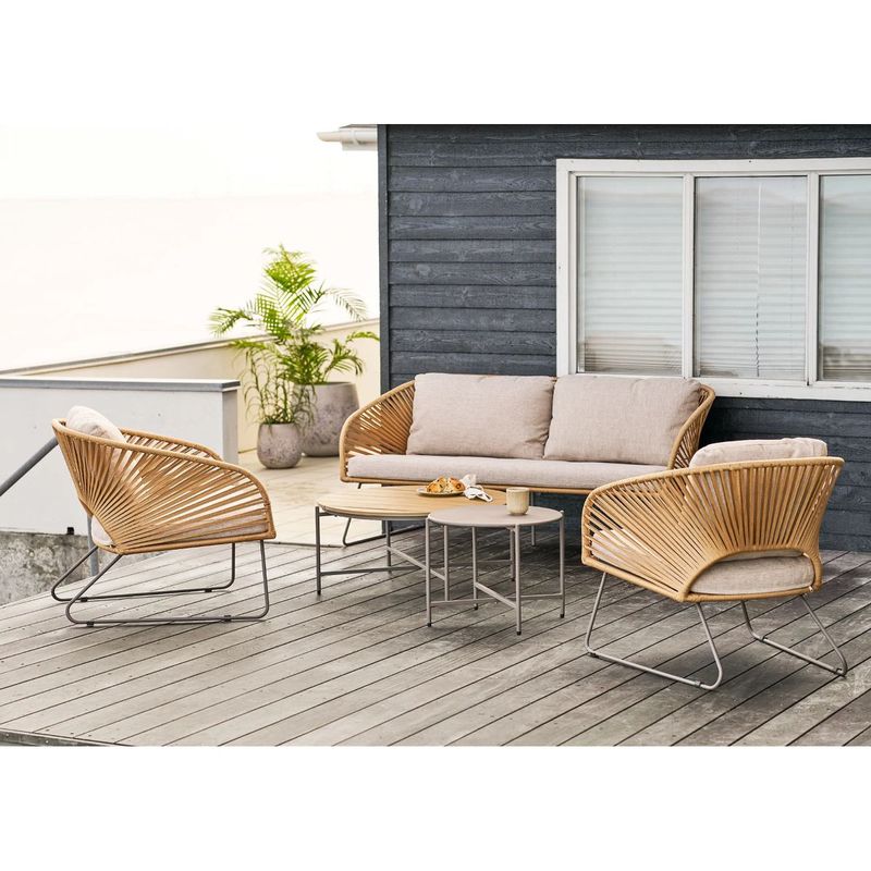Novella loungesett 2+1+1 - Utesofa | House Nordic