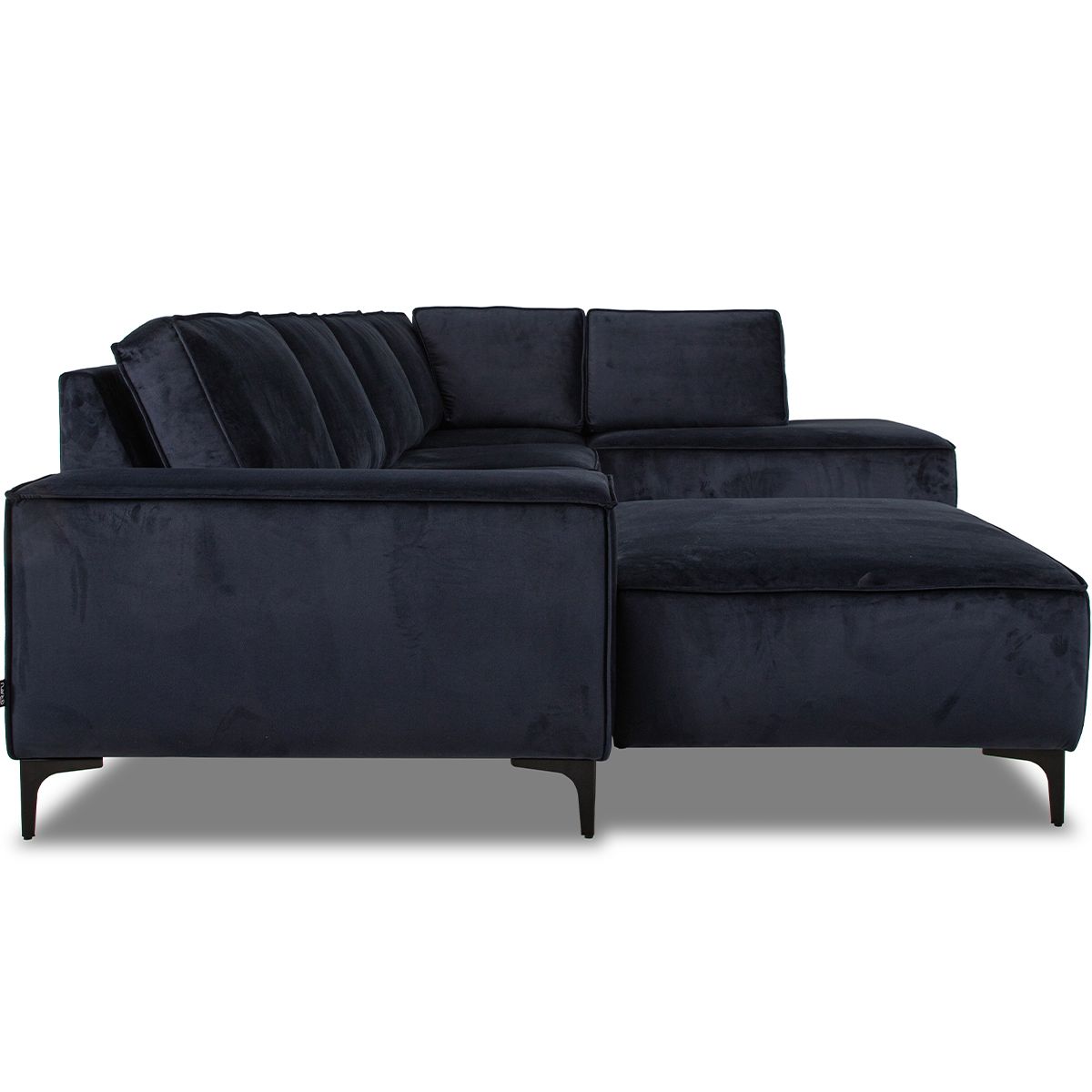 Brussel Oppsett 3 Bluvel Tekstil Hjørnesofa 350x214 m/åpen ende