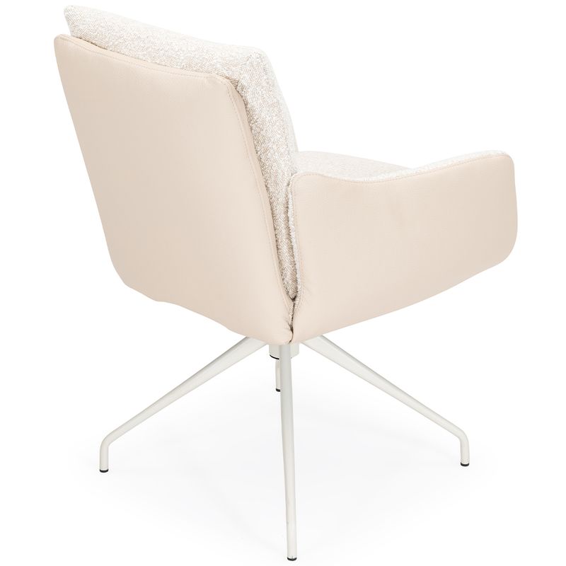 Astra 9262 spisestol med armlene, ergonomisk bevegelig rygg og sving