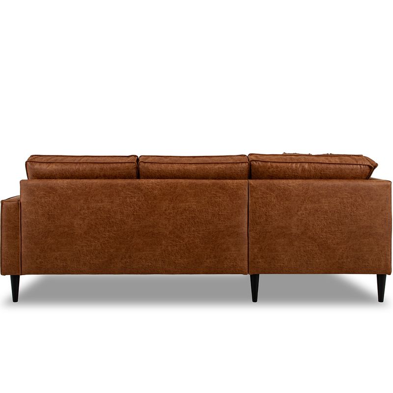 Austin Hjørnesofa 315x245cm Oppsett 4 Colorado ECO skinnsofa 