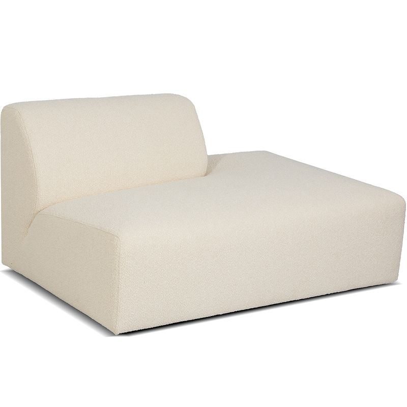 Hector modul hjørnesofa 352cm x 182 cm kledd i Rhytm Bouclè