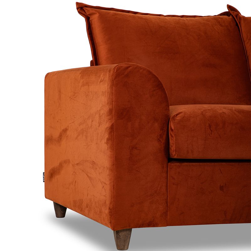 Archie Hjørnesofa Oppsett 00 255x213cm velg Bluvel velur