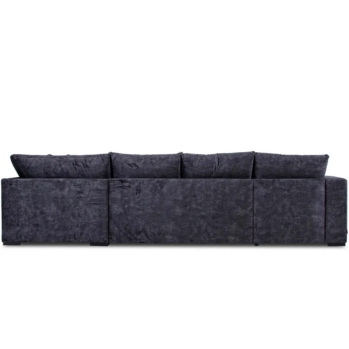 Chill hjørnesofa med sjeselong 345x275 cm – Adore Fuji velur