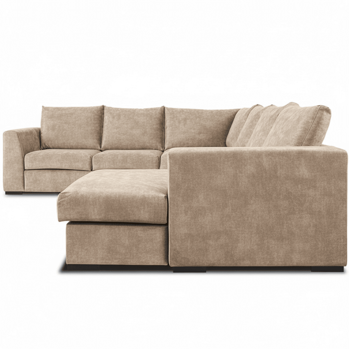Chill Oppsett 4  hjørnesofa i Daisy tekstil 345x275