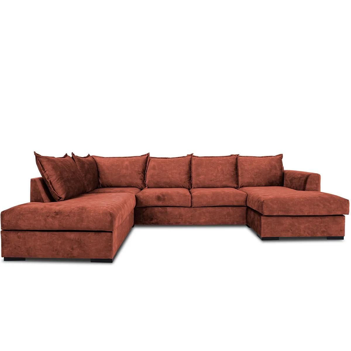 Chill Oppsett 3 U-sofa hjørnesofa Adore Fuji 330x215