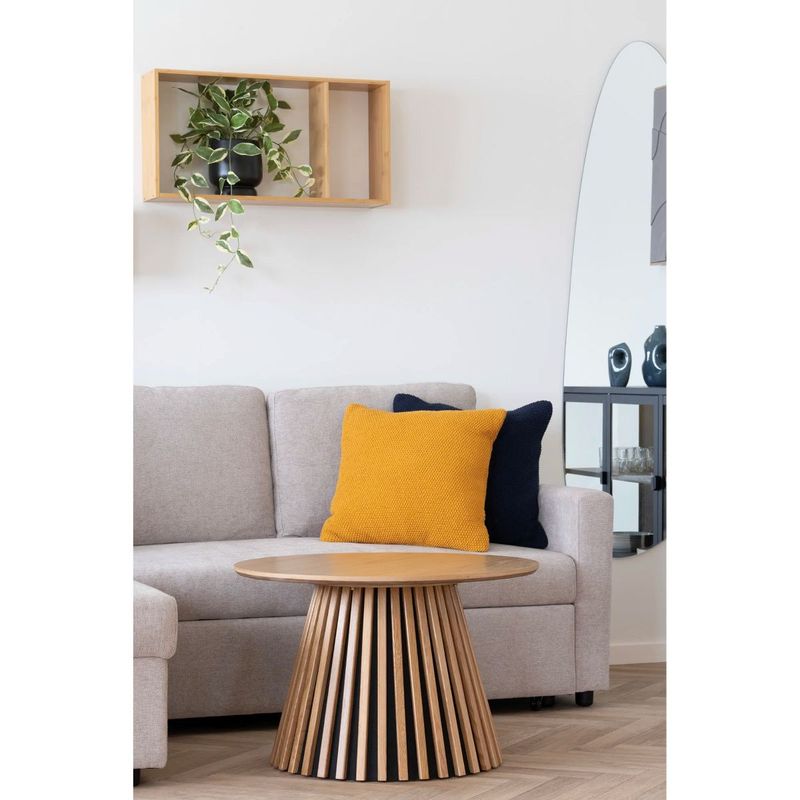 Osaka sofabord Ø70 H45 - natur eikefiner | House Nordic