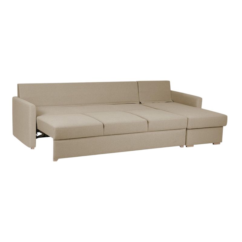 Ramona 4 seter med sjeselong sovesofa 281x159cm | Brego tekstil