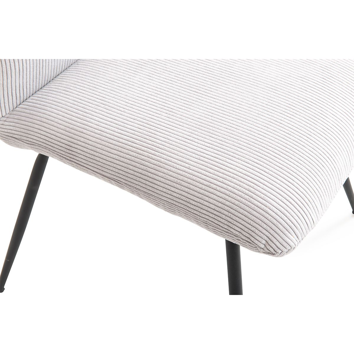 Lise spisestol med Ergo og sving i Rebel cordfløyel tekstil