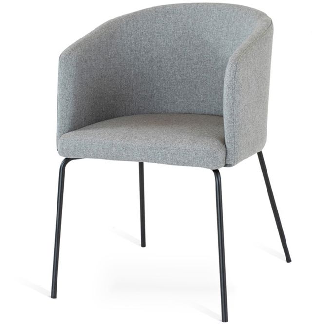 Hovedbilde Fab spisestol grå