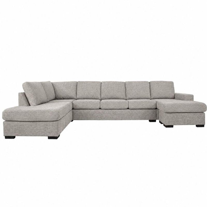 Vega U-hjørnesofa 346x200cm - Storm tekstil