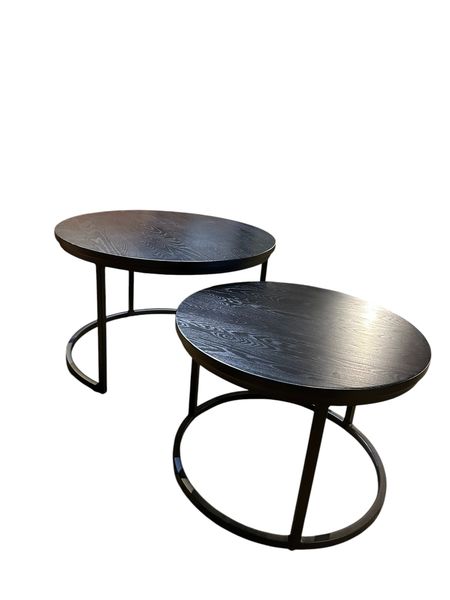 Hovedbilde Edmonton sofabord heltre massiv sortbeiset ask ...