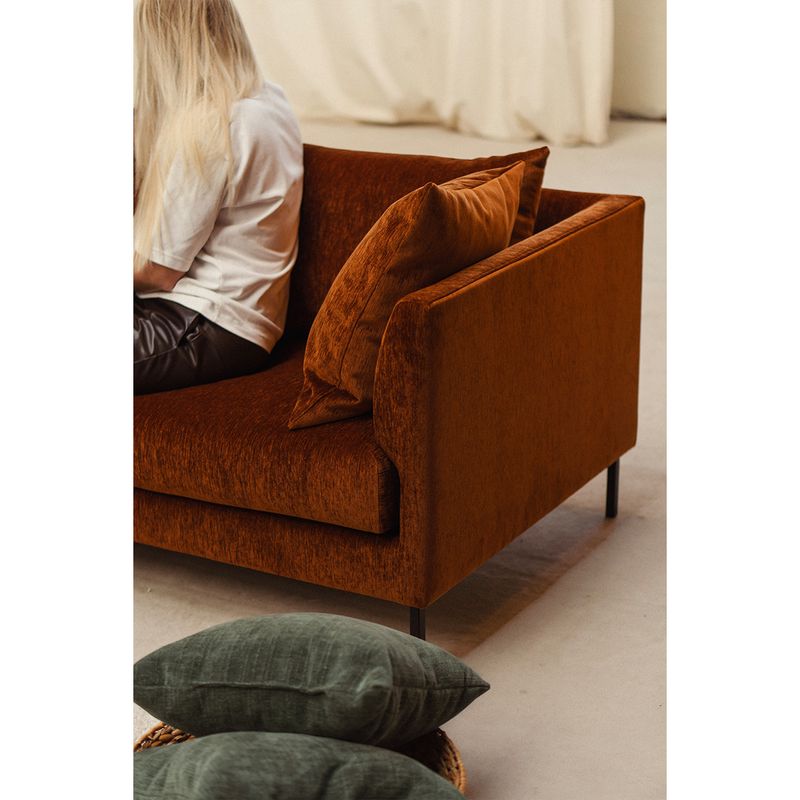 Amaya 3,5 seter sofa 232 cm med Fluff One | Loft tekstil