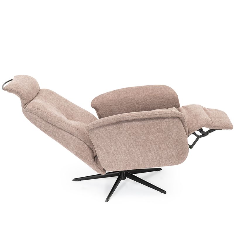 Bent Recliner med integrert fothviler | Bloq Tekstil
