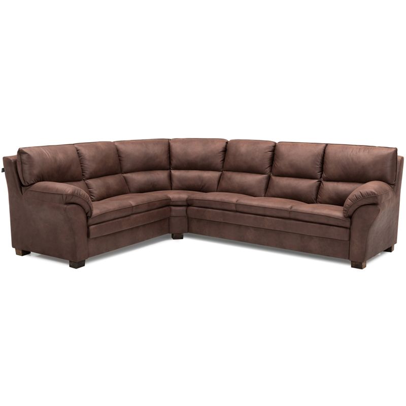 Palma Hjørnesofa i ekte skinn 290x235cm