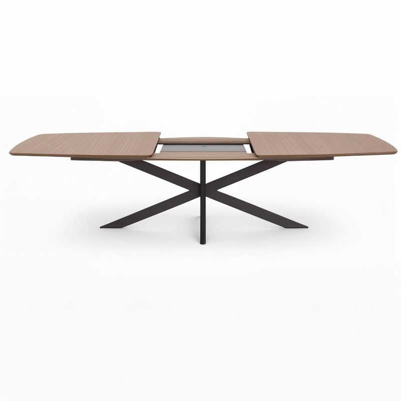 Vector spisebord i heltre eik med uttrekk - 230/300x110 | Skagen Studio