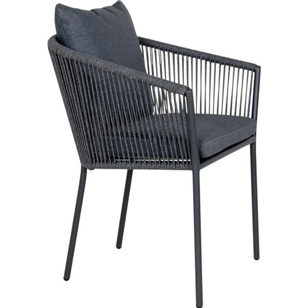 Hovedbilde Salerno spisestol ute – mørk grå | House ...