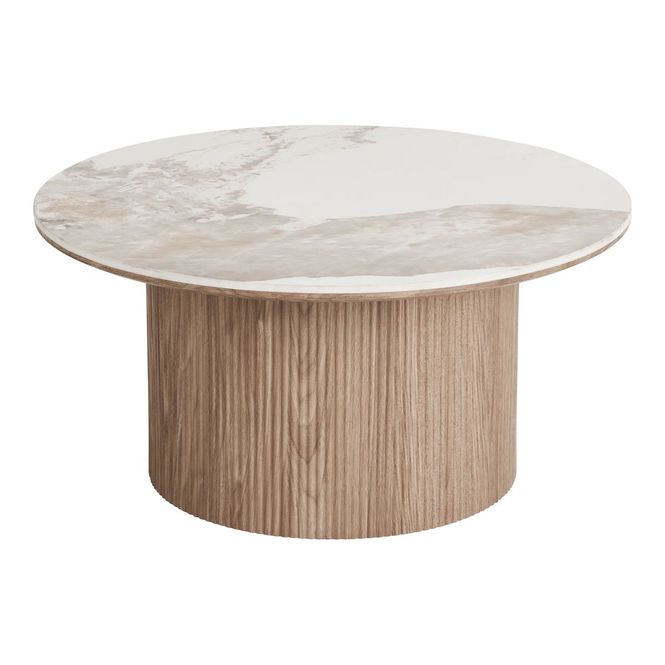 Hovedbilde Athens sofabord Ø80 cm - keramisk bordplate