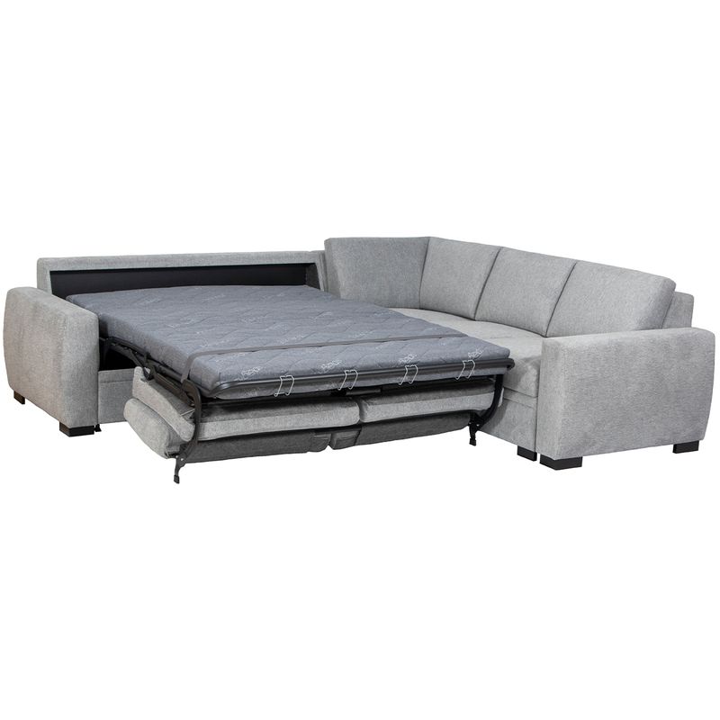 Harmony Hjørne sovesofa med seng inni 278x235cm Inari tekstil