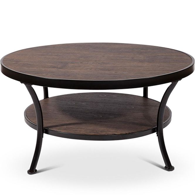 Hovedbilde Manilla Sofabord Laminat, metall Ø91x55cm