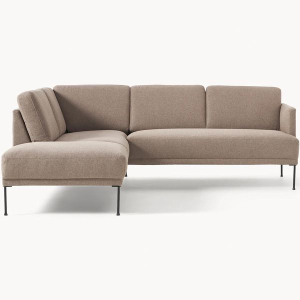 Hovedbilde Fluente hjørnesofa med åpen ende 222x199 Storm ...