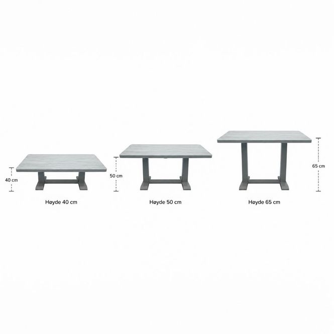 Hovedbilde Hydra høydejusterbart sofabord 140x75H:65-40 cm - ...