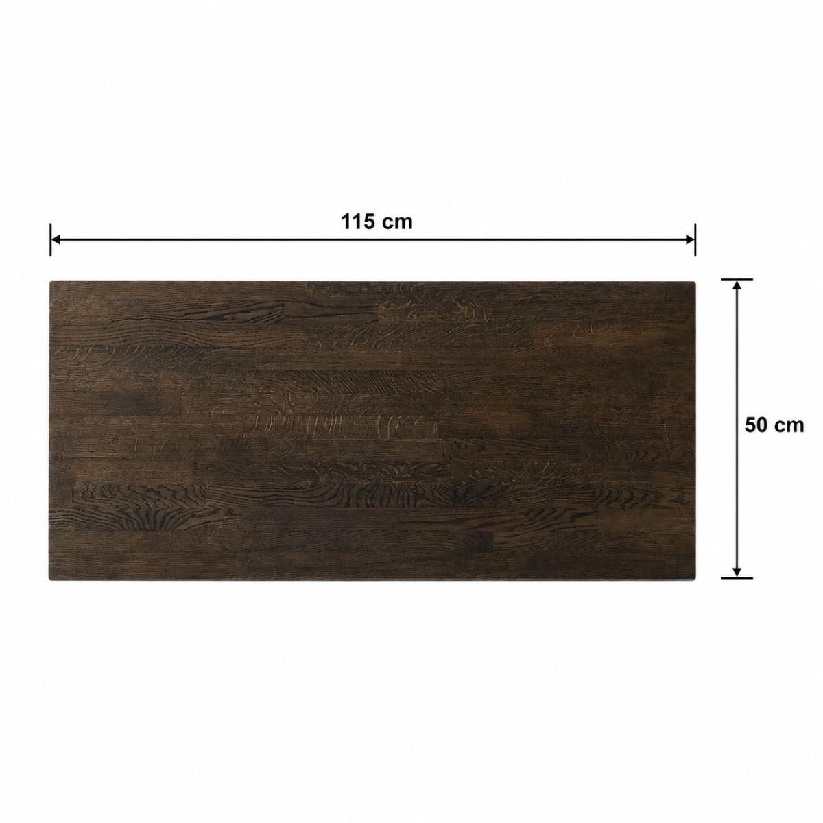 Sophisticate 50x115cm ileggsplate massiv heltre røkt eik