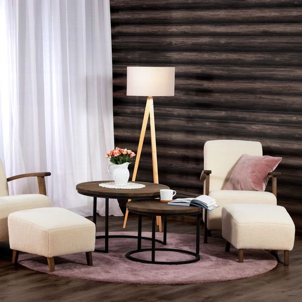 Hovedbilde Mango sofabord sett heltre smoaked oak heltre eik ...