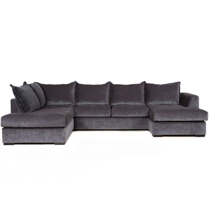 Hovedbilde Chill U-sofa 330x215 cm - Eros velur