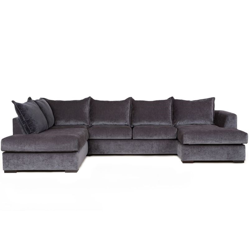 Chill U-sofa 330x215 cm – Eros velur