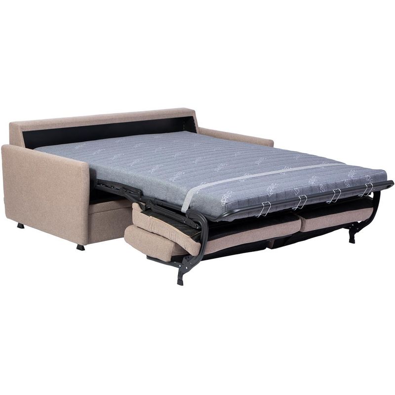 Harmony Sovesofa 2,5 seter med seng inni Austin tekstil