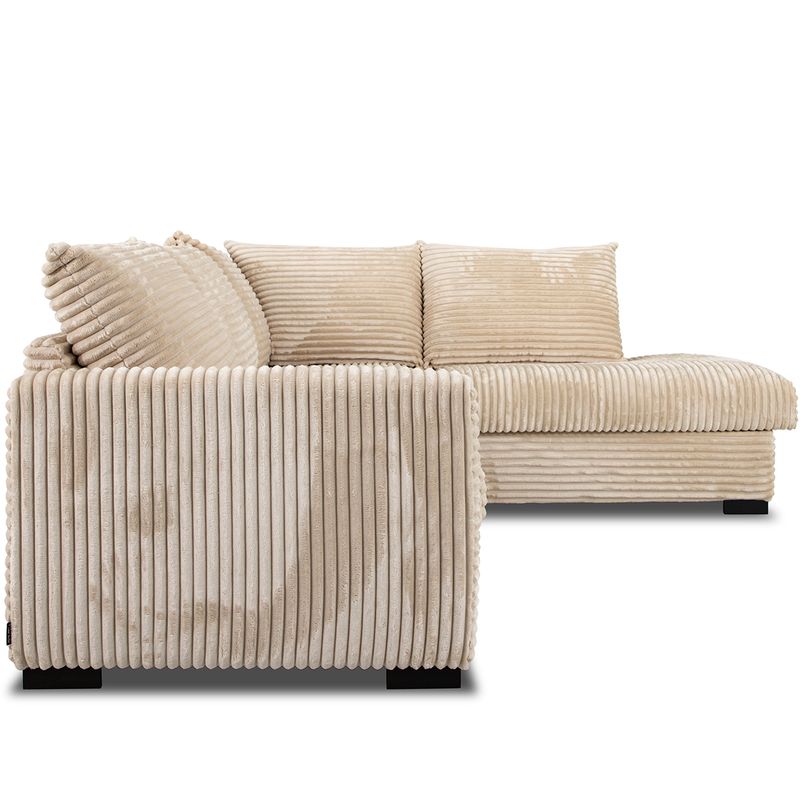 Archie Hjørnesofa Oppsett 2 295x213cm Tilia cordfløyel tekstil