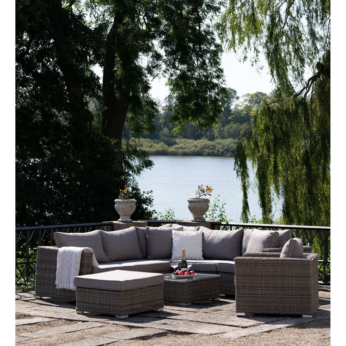 Calvi loungesett - Kubu grå | House Nordic