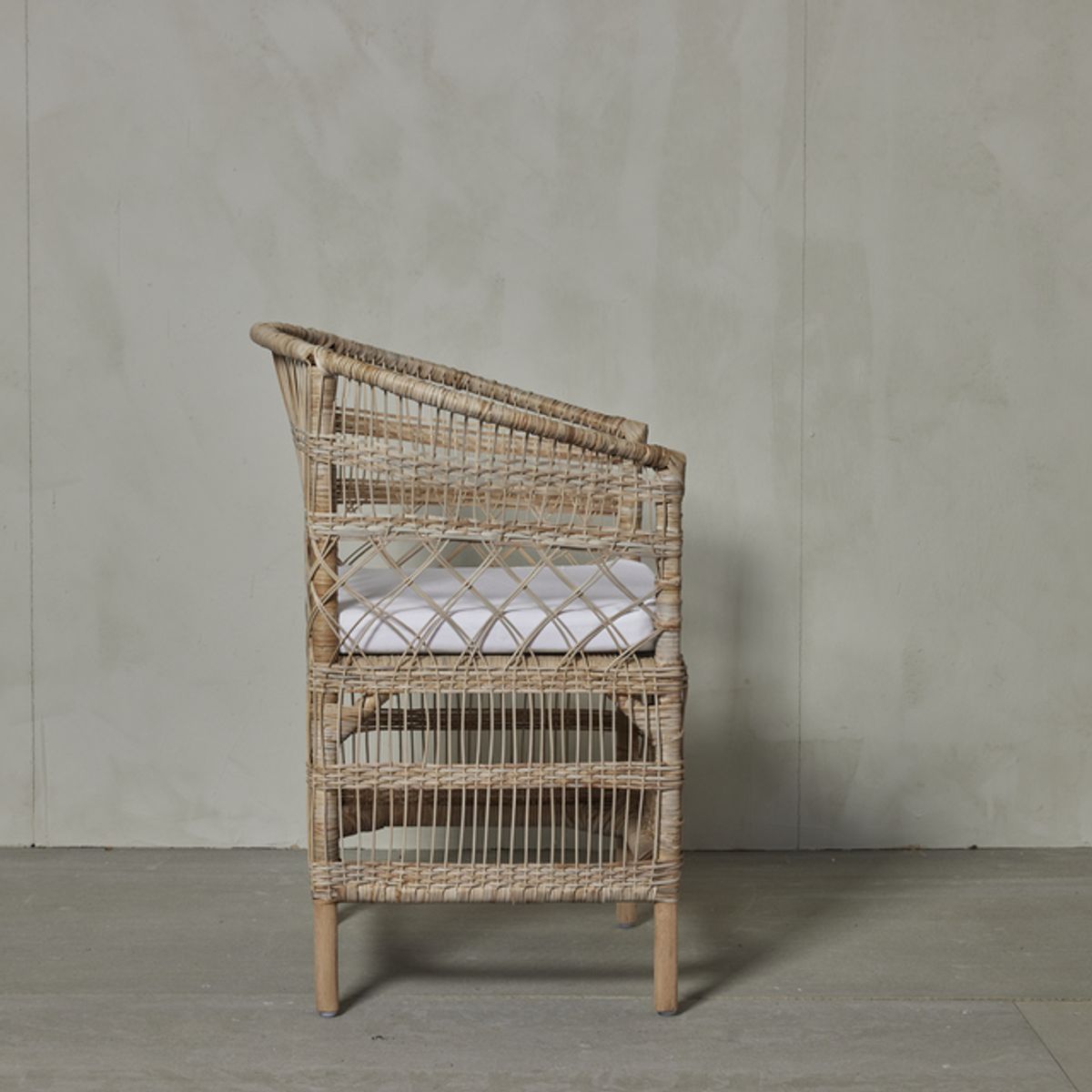 Norah Stol H80 cm – Natur rotting