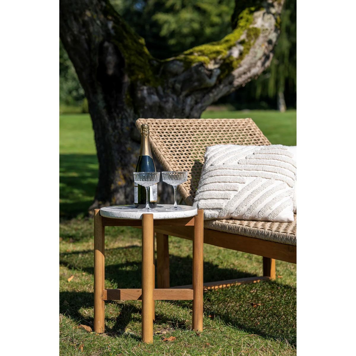Derby solseng ute – teak | House Nordic